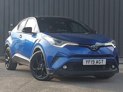 Used Toyota C-HR 122 HP (89 kW) 2019 Blue SUV
