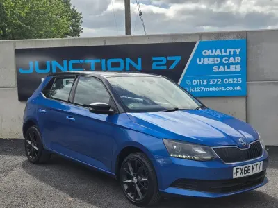 Used Skoda Fabia Colour Edition 2016 Blue Hatchback