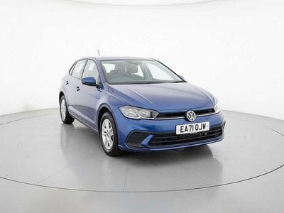 Used VW Polo Life 95 HP (69 kW) 2021 Blue Hatchback