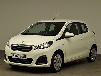 Used Peugeot 108 Active 68 HP (50 kW) 2017 White Hatchback