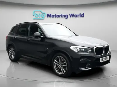Used BMW X3 M Sport 190 HP (139 kW) 2021 Black SUV