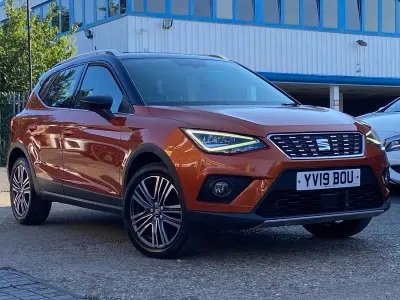 Used Seat Arona XCELLENCE 95 HP (69 kW) 2019 Orange SUV