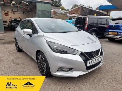 Silver Used 2022 Nissan Micra Acenta Hatchback | £11,975 (Fair price)