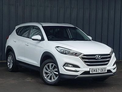 White Used 2017 Hyundai Tucson SE SUV | £10,498 (Good price)