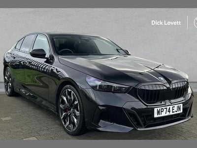 Black Used 2024 BMW 550e M Sport Sedan | £55,990 (Fair price)