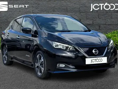 Used Nissan Leaf 160 kW (218 HP) 2019 Black Hatchback