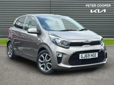 Used Kia Picanto 83 HP (61 kW) 2019 Silver Hatchback