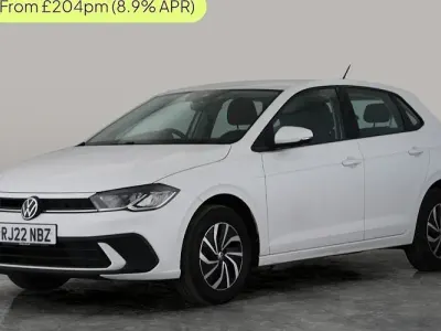 Used VW Polo Life 95 HP (69 kW) 2022 White Hatchback
