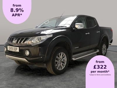 Black Used 2019 Mitsubishi L200 Warrior Pickup | £15,427 (Good price)