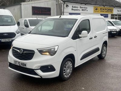 Used Vauxhall Combo Sportive 100 HP (73 kW) 2021 White Van