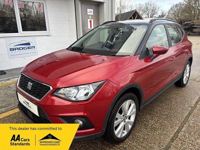Used Seat Arona SE Technology 95 HP (69 kW) 2019 Red SUV