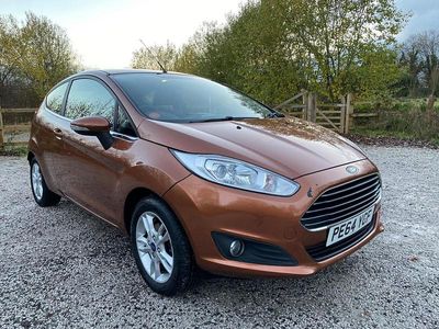 Yellow Used 2014 Ford Fiesta Zetec Hatchback | £4,690 (Fair price)