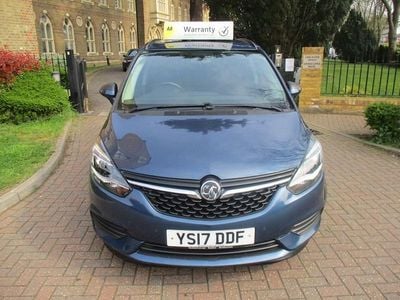 Used Vauxhall Zafira Design Edition 2017 Blue MPV