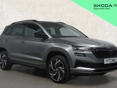 Used Skoda Karoq SportLine 150 HP (110 kW) 2023 Grey SUV