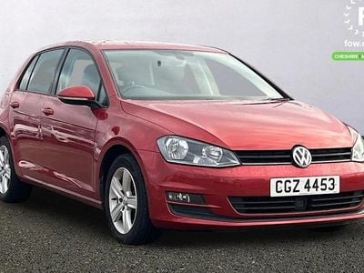 Used VW Golf VII Edition 125 HP (91 kW) 2016 Red Hatchback