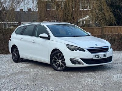 Used Peugeot 308 SW Allure 120 HP (88 kW) 2015 White Estate