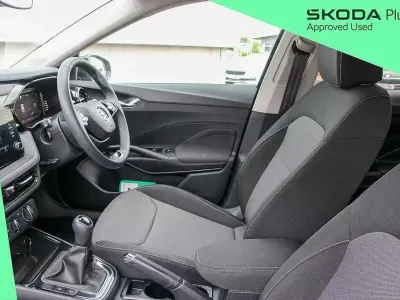 Used Skoda Fabia Colour Edition 94 HP (69 kW) 2024 Graphite grey metallic black magic pearl effect Hatchback