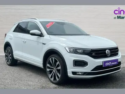Used VW T-Roc R-line 150 HP (110 kW) 2019 Pure white SUV