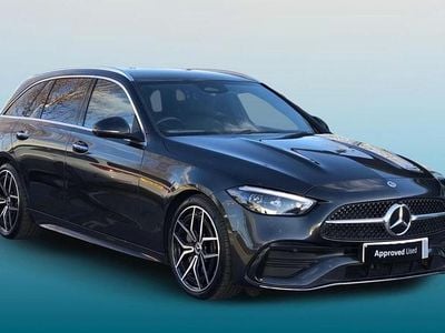 Grey Used 2025 Mercedes C300 AMG Line Premium Estate | £34,495 (Fair price)