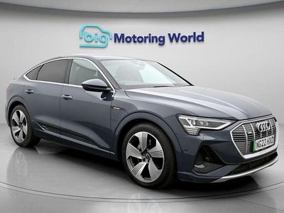 Used Audi e-tron S-Line 300 kW (408 HP) 2022 Blue SUV