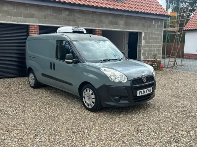 Used Fiat Doblò 90 HP (66 kW) 2014 Grey MPV