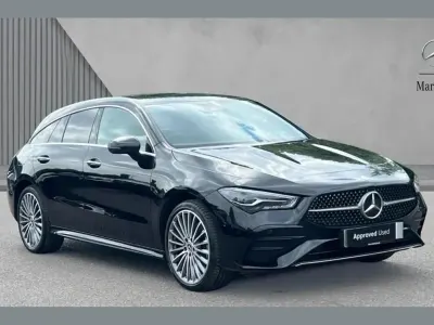 Used Mercedes CLA250 AMG Line Premium 214 HP (157 kW) 2025 Black Coupe