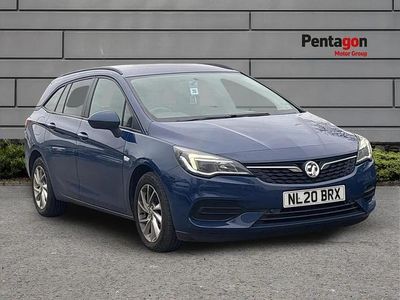 Used Vauxhall Astra Business Edition 128 HP (94 kW) 2020 Blue Estate