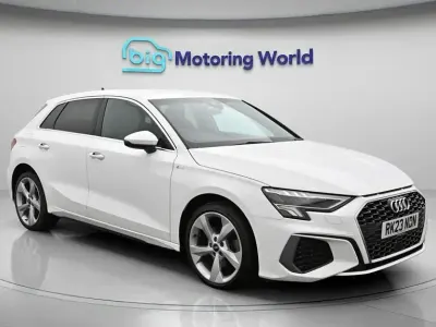 Used Audi A3 Sportback S-Line 204 HP (150 kW) 2023 White Hatchback