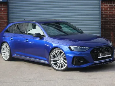 Used Audi RS4 Advanced 450 HP (330 kW) 2021 Blue Estate