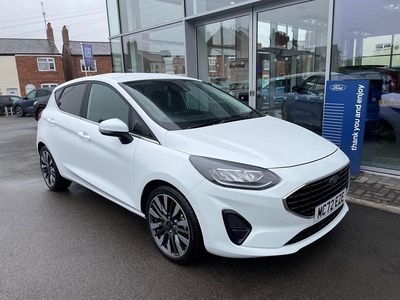 Used Ford Fiesta Titanium X 125 HP (91 kW) 2023 White Hatchback