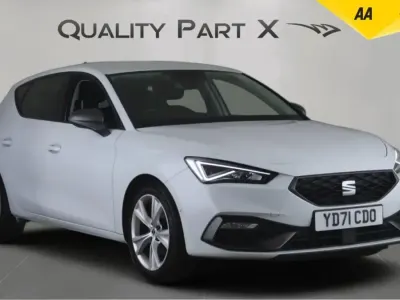 Used Seat Leon FR 2021 White Hatchback