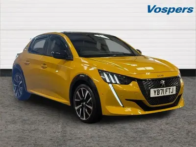 Usado Peugeot 208 Premium 128 HP (94 kW) 2021 Amarelo Citadino