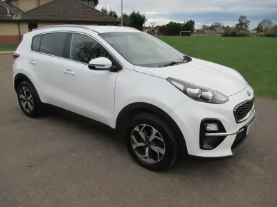 Used Kia Sportage 130 HP (95 kW) 2019 White SUV
