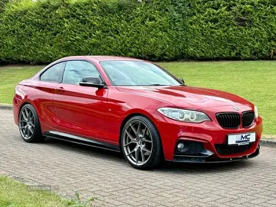 Used BMW 225 M Sport 214 HP (157 kW) 2014 Red Coupe