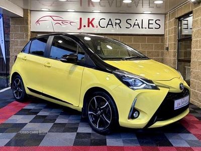 Yellow Used 2018 Toyota Yaris Edition Hatchback | £8,995 (A bit pricey)
