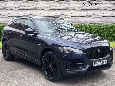 Used Jaguar F-Pace R-Sport 180 HP (132 kW) 2017 Blue SUV