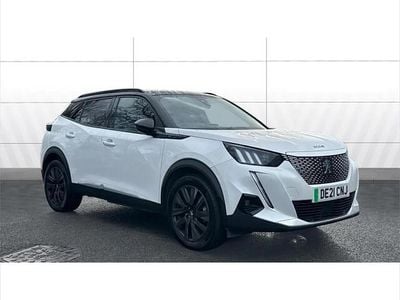 White Used 2021 Peugeot e-2008 Premium SUV | £14,158 (Fair price)