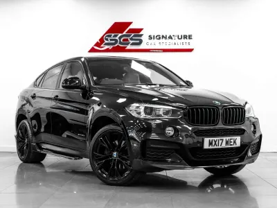 Used BMW X6 M Sport 313 HP (230 kW) 2017 Black SUV