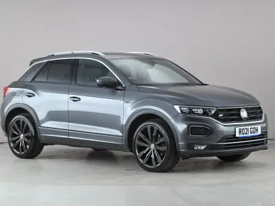 Used VW T-Roc R-line 150 HP (110 kW) 2021 Grey SUV