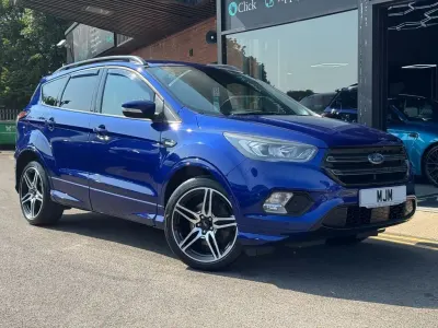 Used Ford Kuga ST-Line 150 HP (110 kW) 2018 Blue SUV