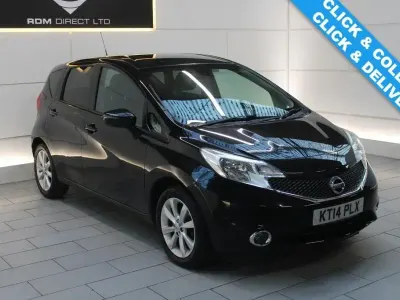 Used Nissan Note Acenta Premium 98 HP (72 kW) 2014 Black Hatchback