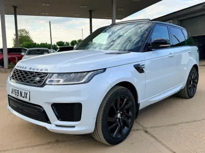 Używany Land Rover Range Rover Sport HSE Dynamic 404 KM (297 kW) 2019 Biały SUV