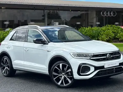 Used VW T-Roc R-line 150 HP (110 kW) 2023 White SUV