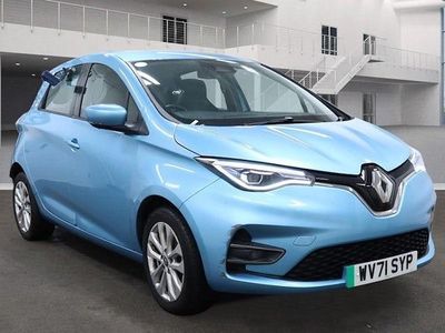 Used Renault Zoe Iconic 80 kW (109 HP) 2021 Blue Hatchback
