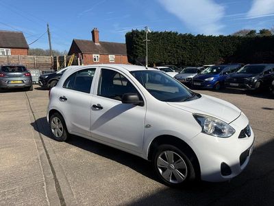 Used Nissan Micra Visia 2014 White Hatchback