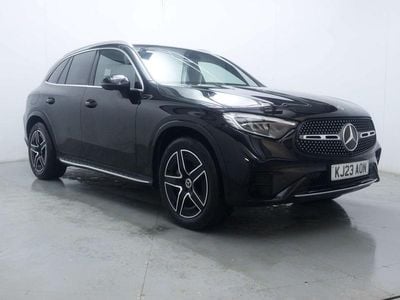 Black Used 2023 Mercedes GLC300e AMG line SUV | £35,000 (Good price)