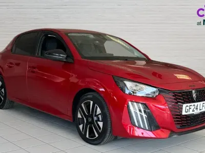 Used Peugeot 208 Allure 101 HP (74 kW) 2024 Red Hatchback