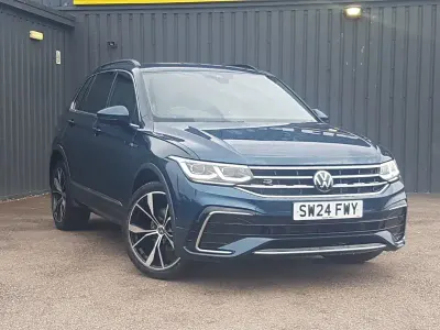 Used VW Tiguan R-line Edition 150 HP (110 kW) 2024 Blue SUV