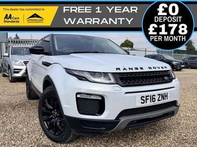 Used Land Rover Range Rover evoque SE 2016 White Estate