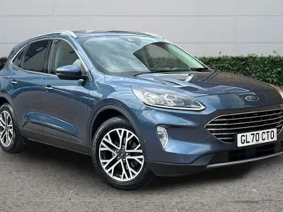 Used Ford Kuga Titanium 120 HP (88 kW) 2020 Blue SUV